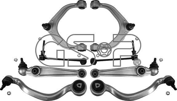 GSP S990020SK - Kit de réparation, bras triangulaire cwaw.fr