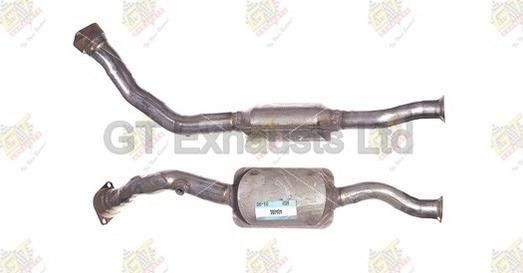 GT Exhausts G380404 - Catalyseur cwaw.fr