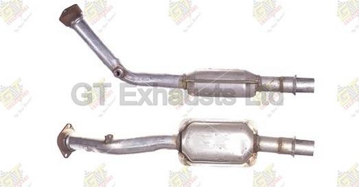 GT Exhausts G380159 - Catalyseur cwaw.fr