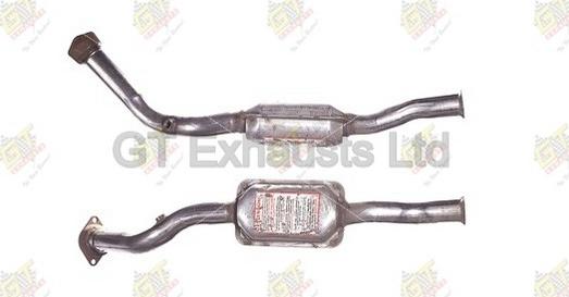 GT Exhausts G380158 - Catalyseur cwaw.fr