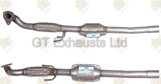 GT Exhausts G380201 - Catalyseur cwaw.fr