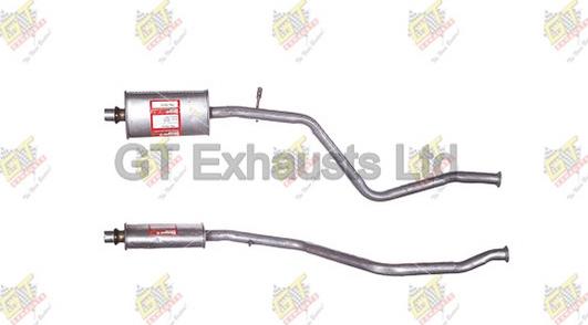 GT Exhausts GPG412 - Silencieux central cwaw.fr