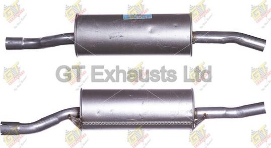 GT Exhausts GTB037 - Silencieux central cwaw.fr