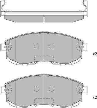 Valeo 606420 - Kit de plaquettes de frein, frein à disque cwaw.fr