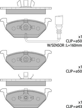 Hagen GP2025 - Kit de plaquettes de frein, frein à disque cwaw.fr