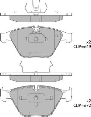 Hagen GP2163 - Kit de plaquettes de frein, frein à disque cwaw.fr