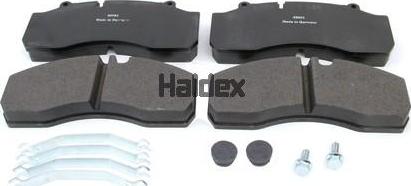 Haldex 92010 - Kit de plaquettes de frein, frein à disque cwaw.fr