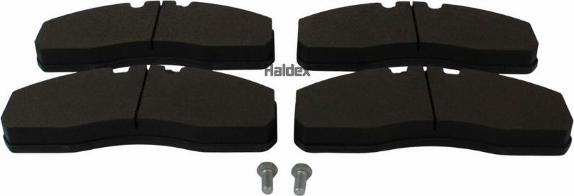 Haldex 1911749010 - Kit de plaquettes de frein, frein à disque cwaw.fr