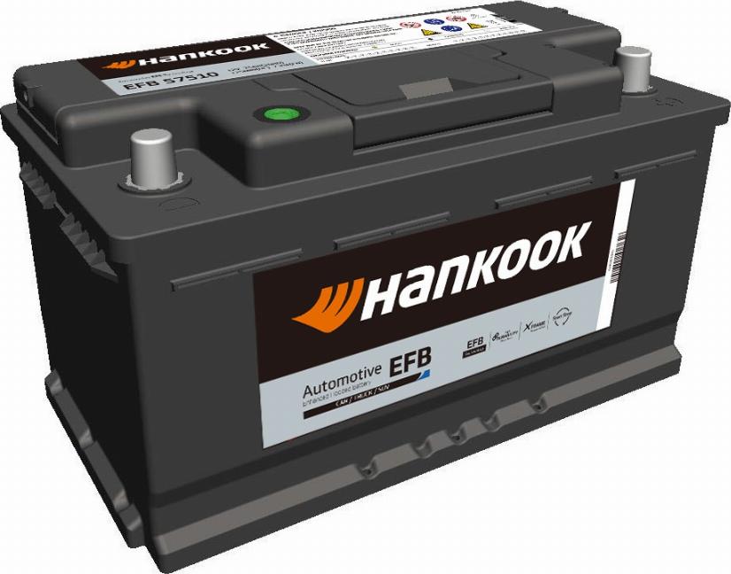 Hankook EFB57530 - Batterie de démarrage cwaw.fr