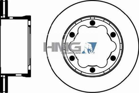 HANSAMOBIL 400509 - Disque de frein cwaw.fr