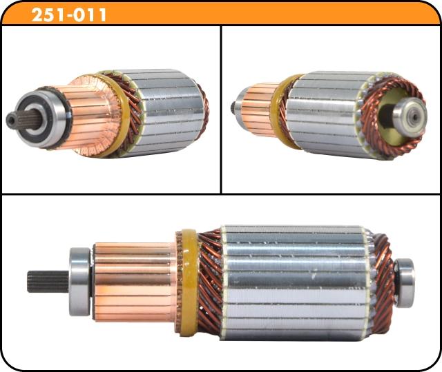 HANSA PARTS 251-011 - Induit, démarreur cwaw.fr