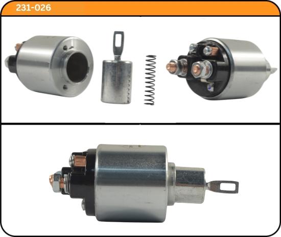 HANSA PARTS 231-026 - Contacteur, démarreur cwaw.fr