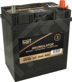 Hart 564 509 - Batterie de démarrage cwaw.fr