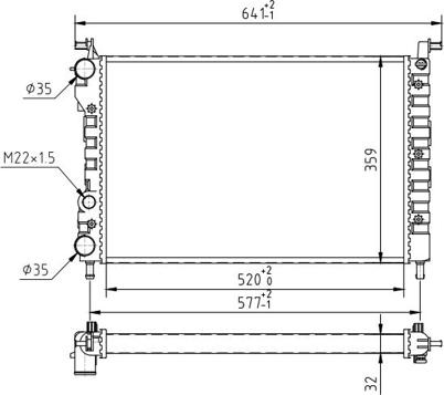 Hart 607 408 - Radiateur, refroidissement du moteur cwaw.fr