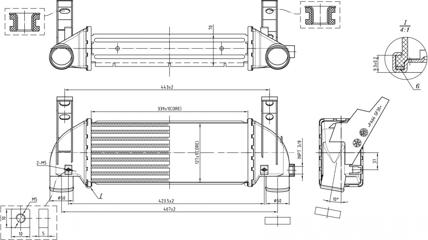 Hart 620 964 - Intercooler, échangeur cwaw.fr