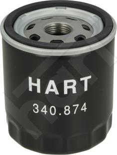 Hart 340 874 - Filtre à huile cwaw.fr