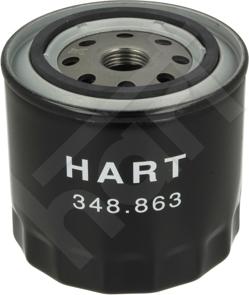 Hart 348 863 - Filtre à huile cwaw.fr