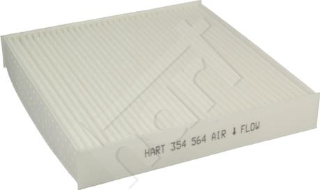 Hart 354 564 - Filtre, air de l'habitacle cwaw.fr