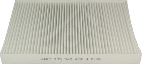 Hart 335 545 - Filtre, air de l'habitacle cwaw.fr