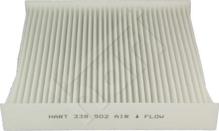 Hart 338 502 - Filtre, air de l'habitacle cwaw.fr