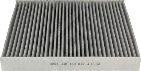 Hart 338 160 - Filtre, air de l'habitacle cwaw.fr