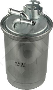 Hart 338 312 - Filtre à carburant cwaw.fr