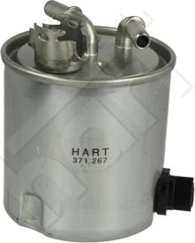 Hart 371 267 - Filtre à carburant cwaw.fr