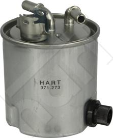 Hart 371 273 - Filtre à carburant cwaw.fr