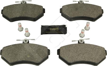 Hart 249 166 - Kit de plaquettes de frein, frein à disque cwaw.fr