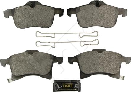 Hart 249 185 - Kit de plaquettes de frein, frein à disque cwaw.fr