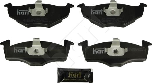 Hart 249 183 - Kit de plaquettes de frein, frein à disque cwaw.fr