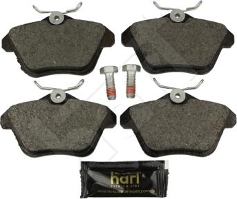 Hart 248995 - Kit de plaquettes de frein, frein à disque cwaw.fr