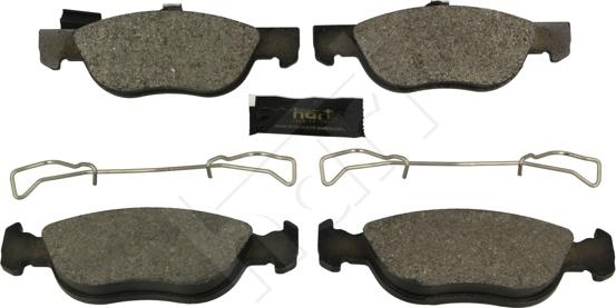 Hart 248 949 - Kit de plaquettes de frein, frein à disque cwaw.fr