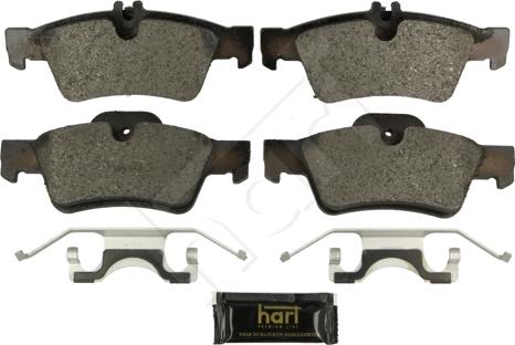 Hart 248 944 - Kit de plaquettes de frein, frein à disque cwaw.fr