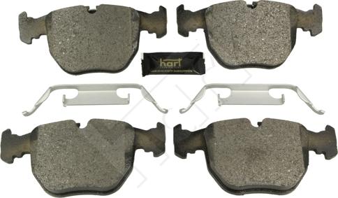 Hart 248 945 - Kit de plaquettes de frein, frein à disque cwaw.fr