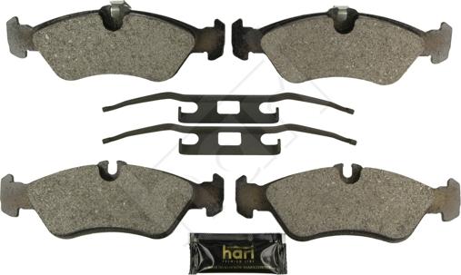 Hart 248 942 - Kit de plaquettes de frein, frein à disque cwaw.fr