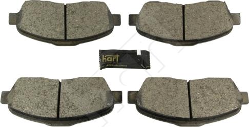 Hart 248 963 - Kit de plaquettes de frein, frein à disque cwaw.fr