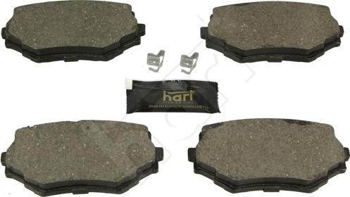 Hart 248 900 - Kit de plaquettes de frein, frein à disque cwaw.fr