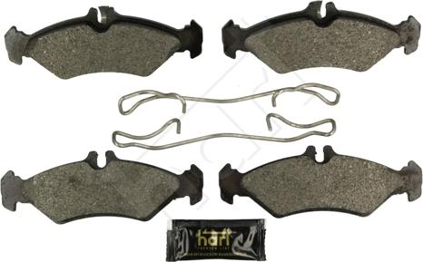 Hart 248 920 - Kit de plaquettes de frein, frein à disque cwaw.fr