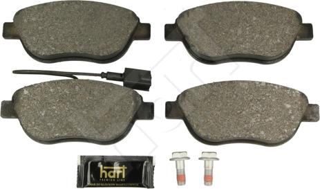 Hart 248973 - Kit de plaquettes de frein, frein à disque cwaw.fr