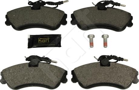 Hart 248 860 - Kit de plaquettes de frein, frein à disque cwaw.fr