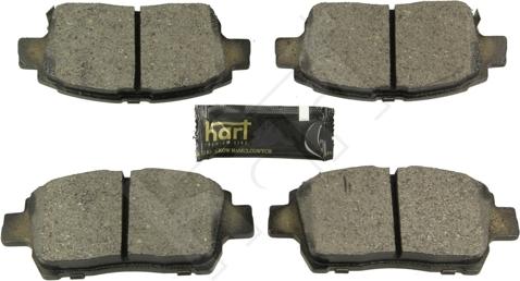 Hart 248 889 - Kit de plaquettes de frein, frein à disque cwaw.fr