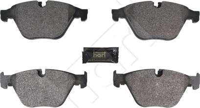 Hart 256 955 - Kit de plaquettes de frein, frein à disque cwaw.fr