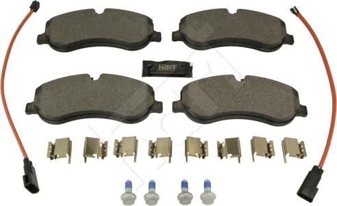 Hart 252 922 - Kit de plaquettes de frein, frein à disque cwaw.fr