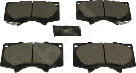 Hart 260 759 - Kit de plaquettes de frein, frein à disque cwaw.fr