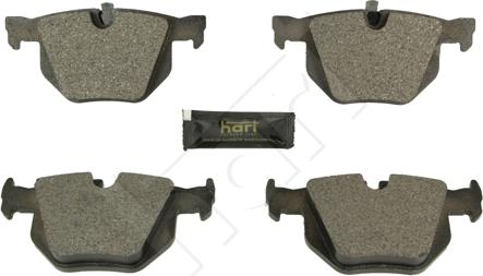 Hart 261 589 - Kit de plaquettes de frein, frein à disque cwaw.fr