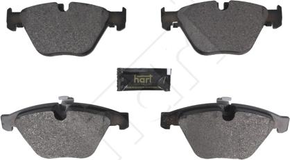 Hart 261 785 - Kit de plaquettes de frein, frein à disque cwaw.fr