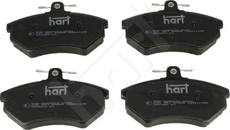 Hart 215 951 - Kit de plaquettes de frein, frein à disque cwaw.fr