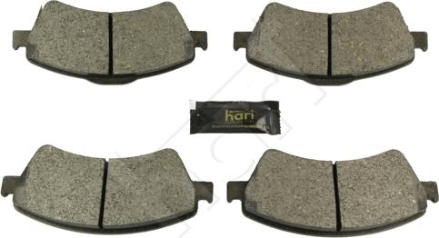 Hart 211 815 - Kit de plaquettes de frein, frein à disque cwaw.fr