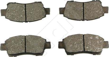 Hart 217 556 - Kit de plaquettes de frein, frein à disque cwaw.fr